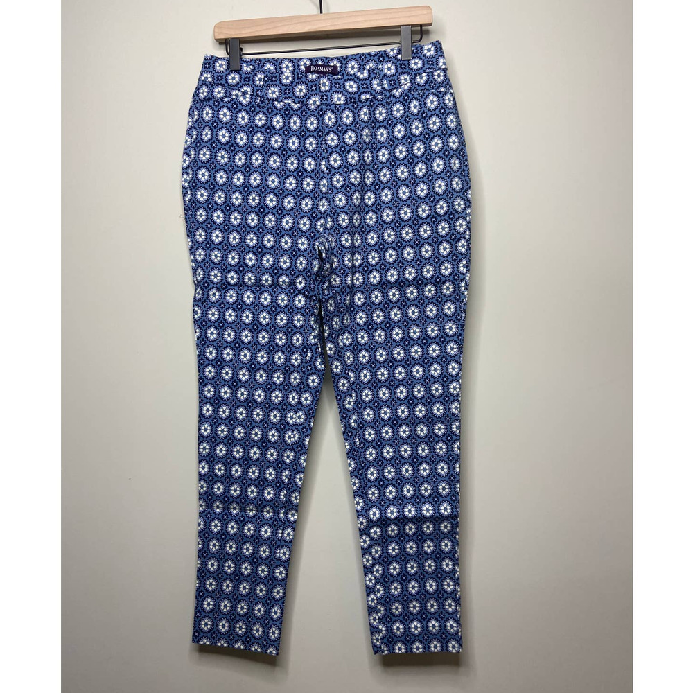 NWOT Roaman's Floral Print Pants Size 12W